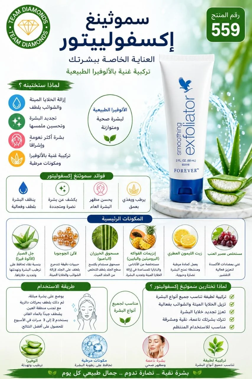 سموثينغ إكسفولياتور — Smoothing Exfoliator — Forever المغرب